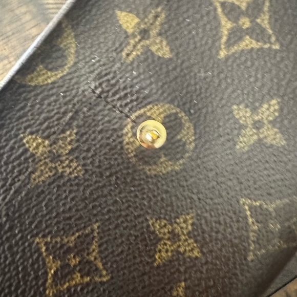 Louis Vuitton monogram Sarah Preloved vintage wallet converted - Picture 13 of 16